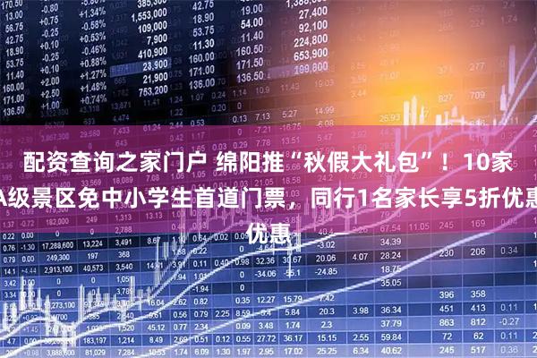 配资查询之家门户 绵阳推“秋假大礼包”！10家A级景区免中小学生首道门票，同行1名家长享5折优惠